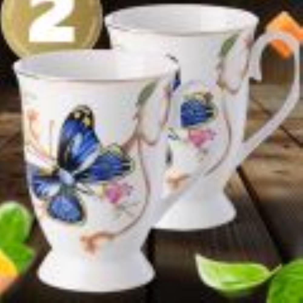 60067-Н2 Набор кружек 2пр 300мл фарфор LR (х12). 60067-Н2 Набор кружек 2пр 300мл фарфор LR (х12).