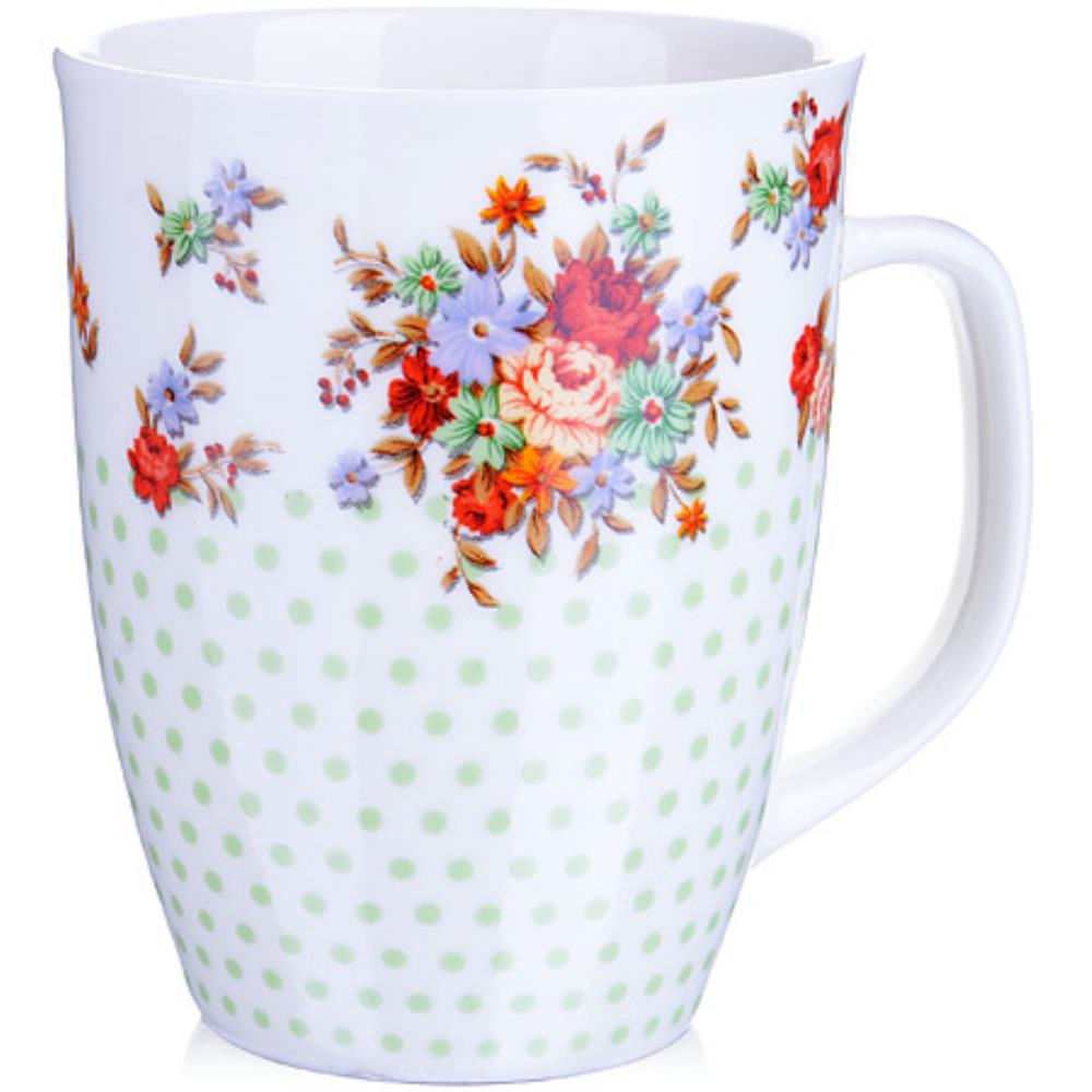 25977-2 LR Кружка 340мл Цветы (х48)