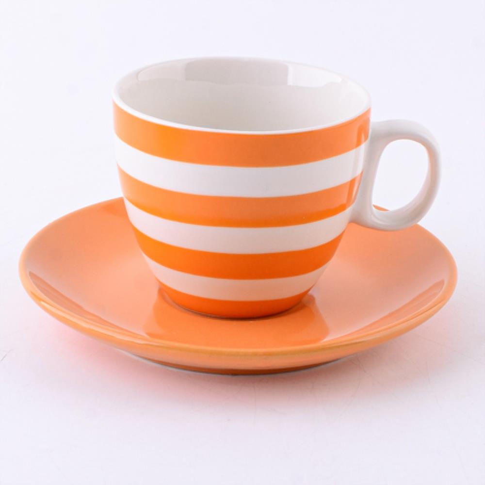 9-25070-5 Чайная пара 2пр 220мл Orange  (х1)