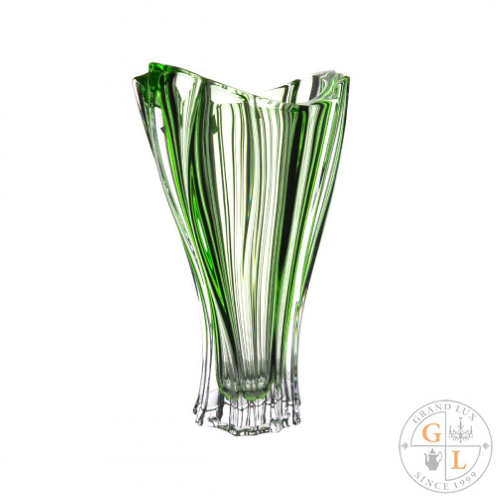 Aurum Crystal Plantica Ваза для цветов 32 см green Aurum Crystal Plantica Ваза для цветов 32 см green
