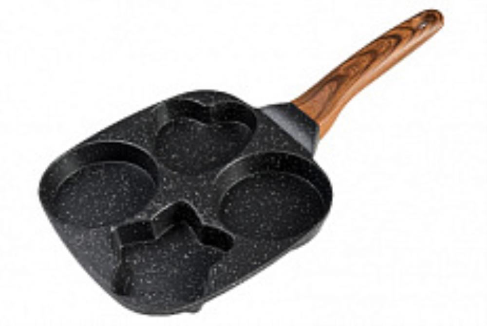 Сковорода а/пр 19см д/оладий фигурн Nordic Stone ТМ Appetite