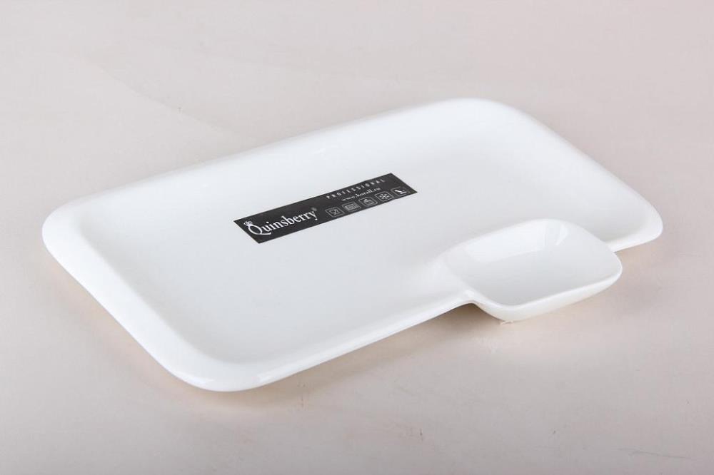 Issi Блюдо сервировочное с соусницей 21х14см  кратно 10