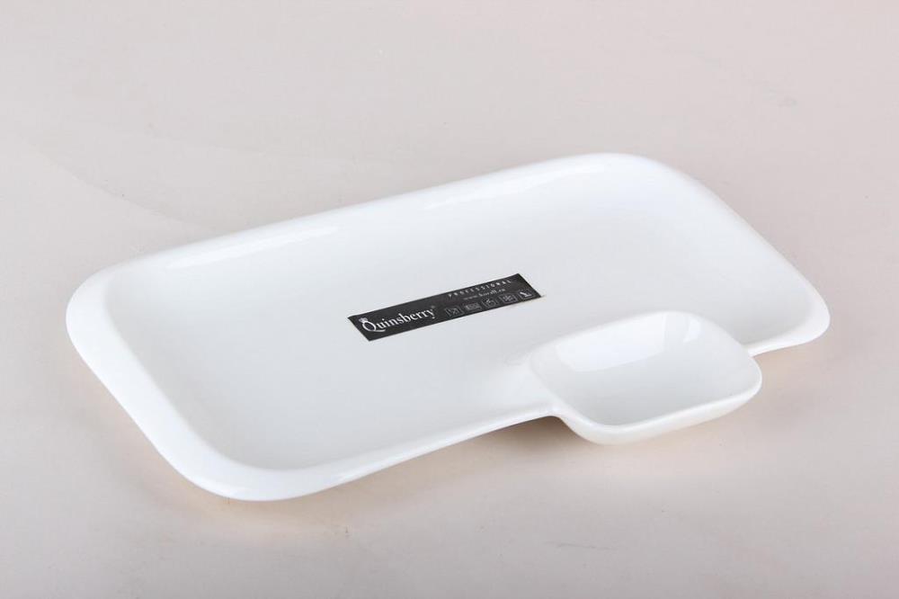 Issi Блюдо сервировочное с соусницей 25х17см  кратно 10