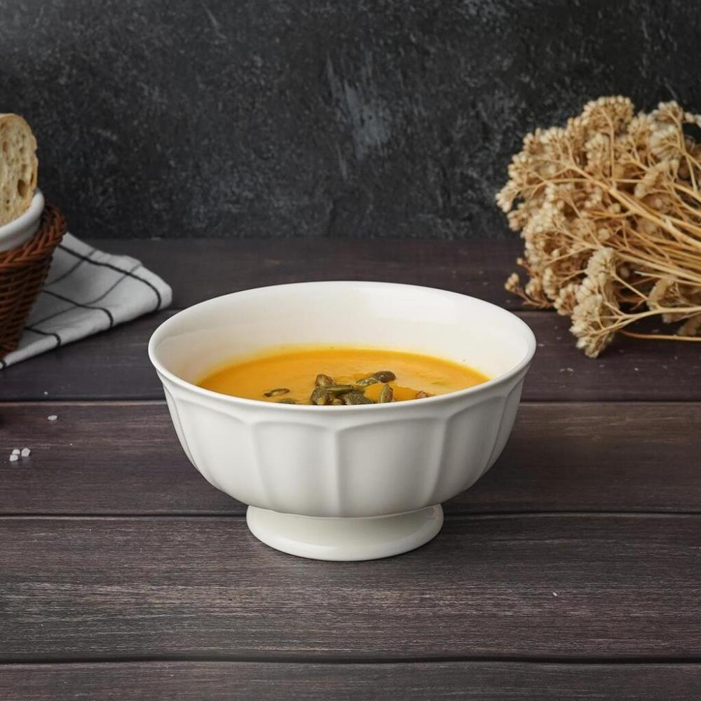 Retro Ritz & Bella-White Салатник 14 см,520 мл, фарфор 