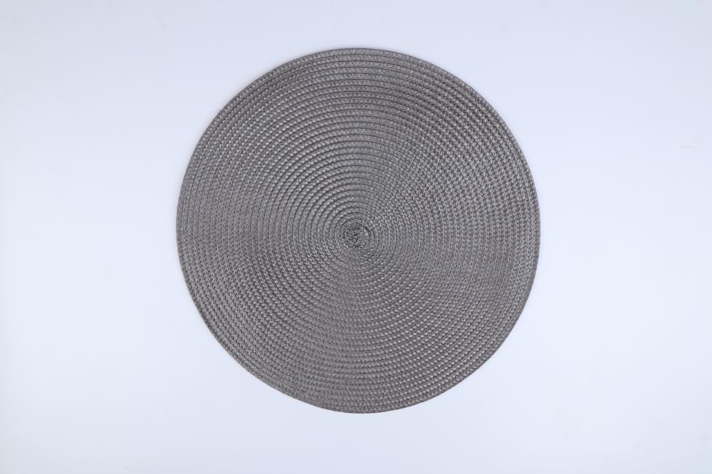 Плейсмат серо-коричневый 38см  кратно 1