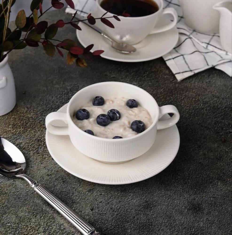 NEO SILK Бульонная пара 280 мл, фарфор 