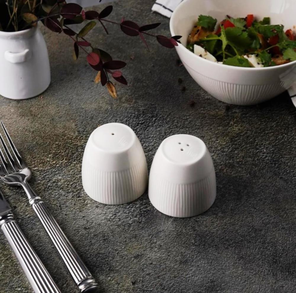 NEO SILK Набор Соль - Перец, фарфор 