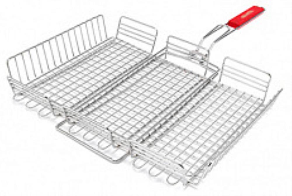 Решетка-гриль профессиональная 43х33см глубокая ТМ Appetite
