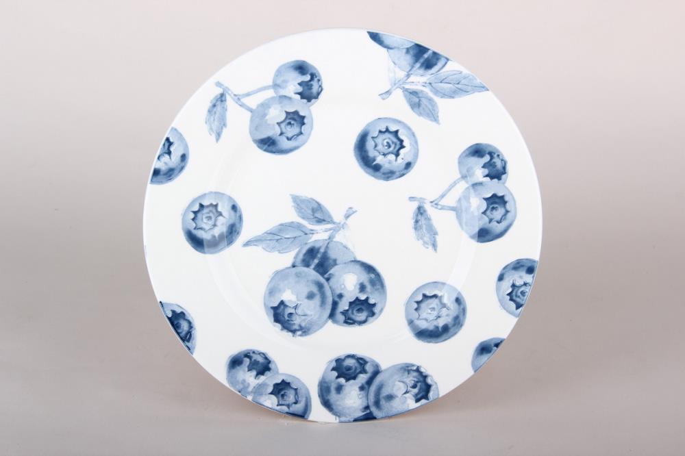 Blueberry Тарелка десертная 20см  фарфор кратно 60