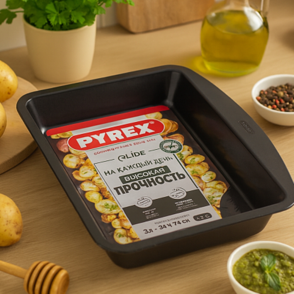 GLIDE Форма для запекания 34х24см прямоугольная