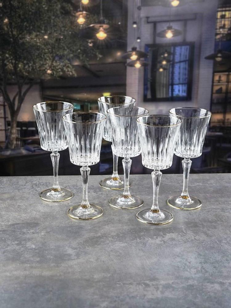 RCR Timeless Набор стаканов для виски 300мл золото (6 шт)