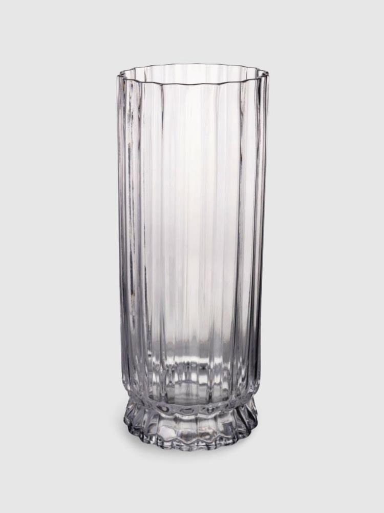 Ваза для цветов, 30 см, стекло, Lyric