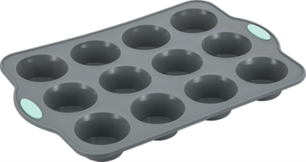 79-001 Форма с мет.каркасом для кексов 34х23х3,2см, 12 ячеек Linea SILICONE 79-001 Форма с мет.каркасом для кексов 34х23х3,2см, 12 ячеек Linea SILICONE