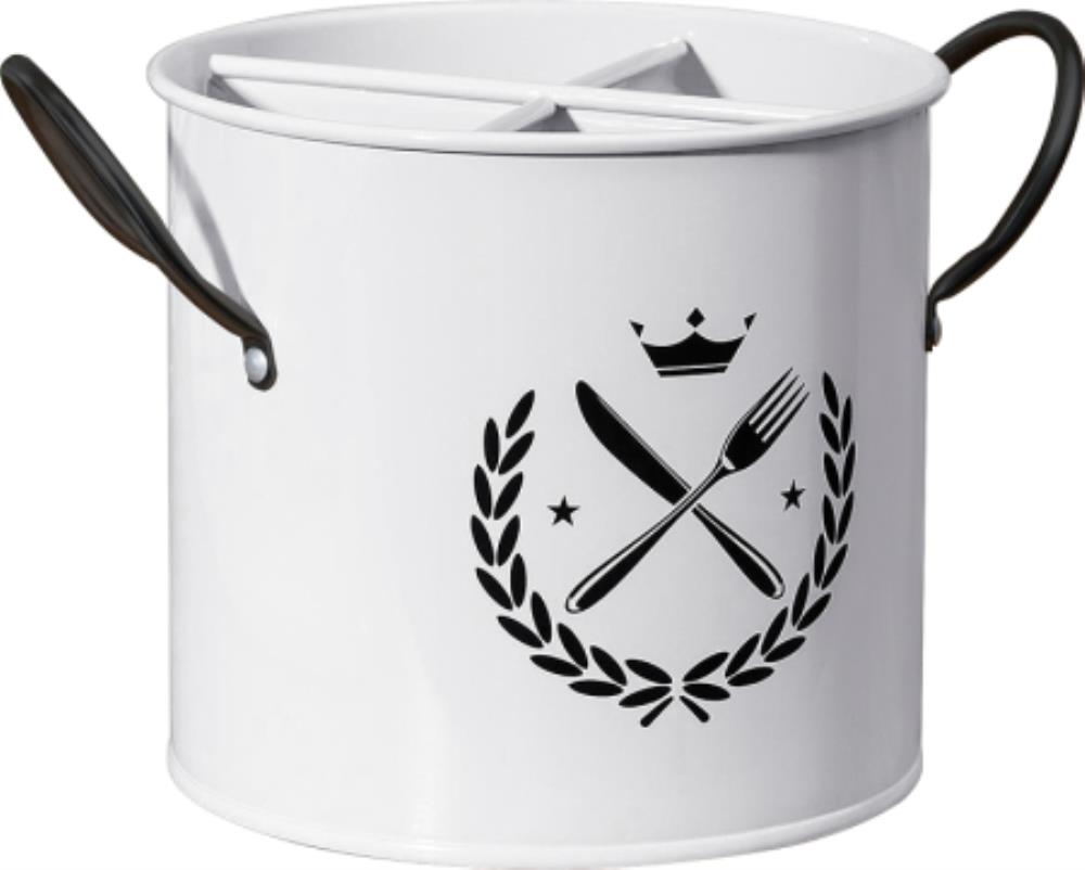 93-TR-05-08 Подставка для столовых приборов 19х13,5 см, Linea TRINA оцинкованное железо