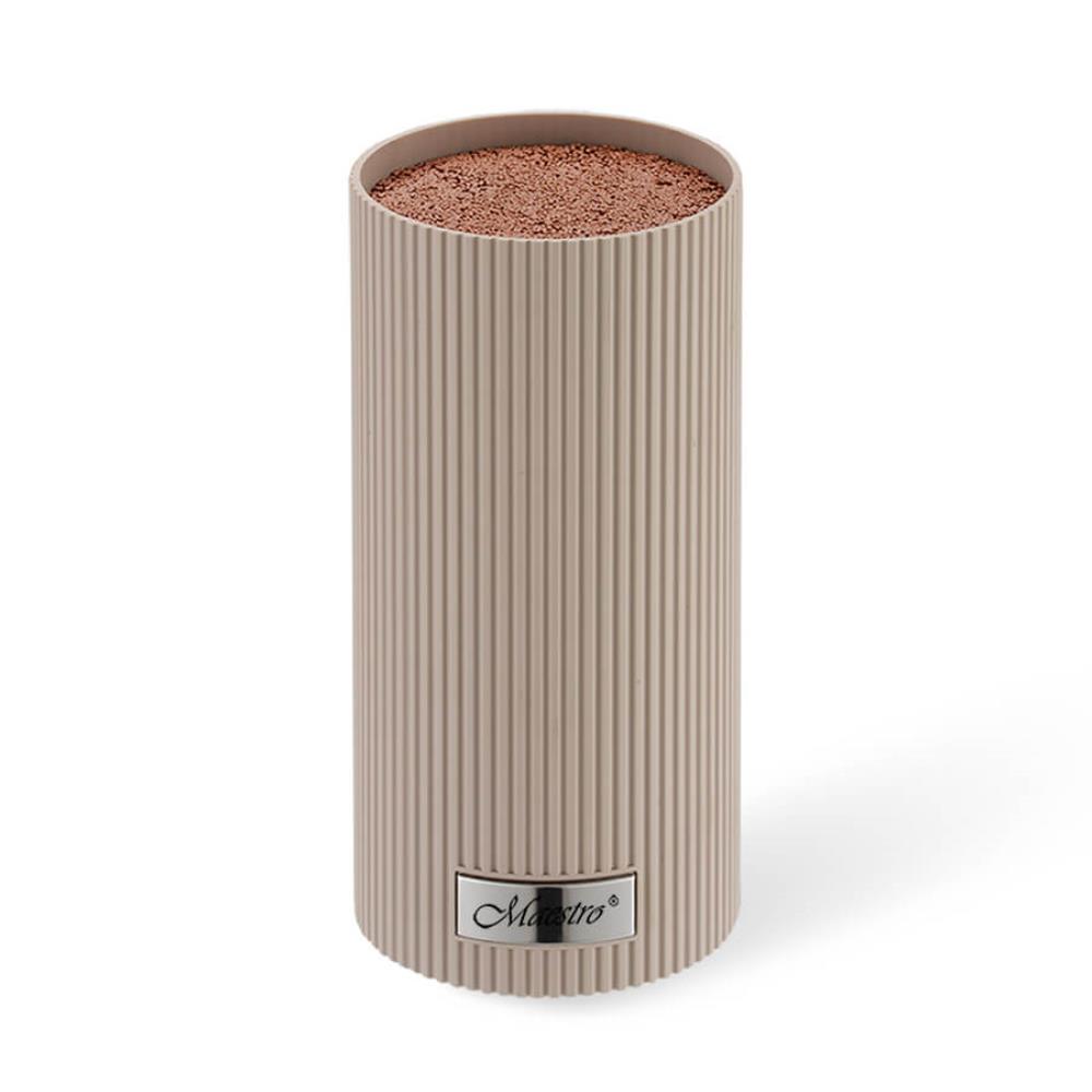 MR-1437-BEIGE Колода для ножей универс.Maestro