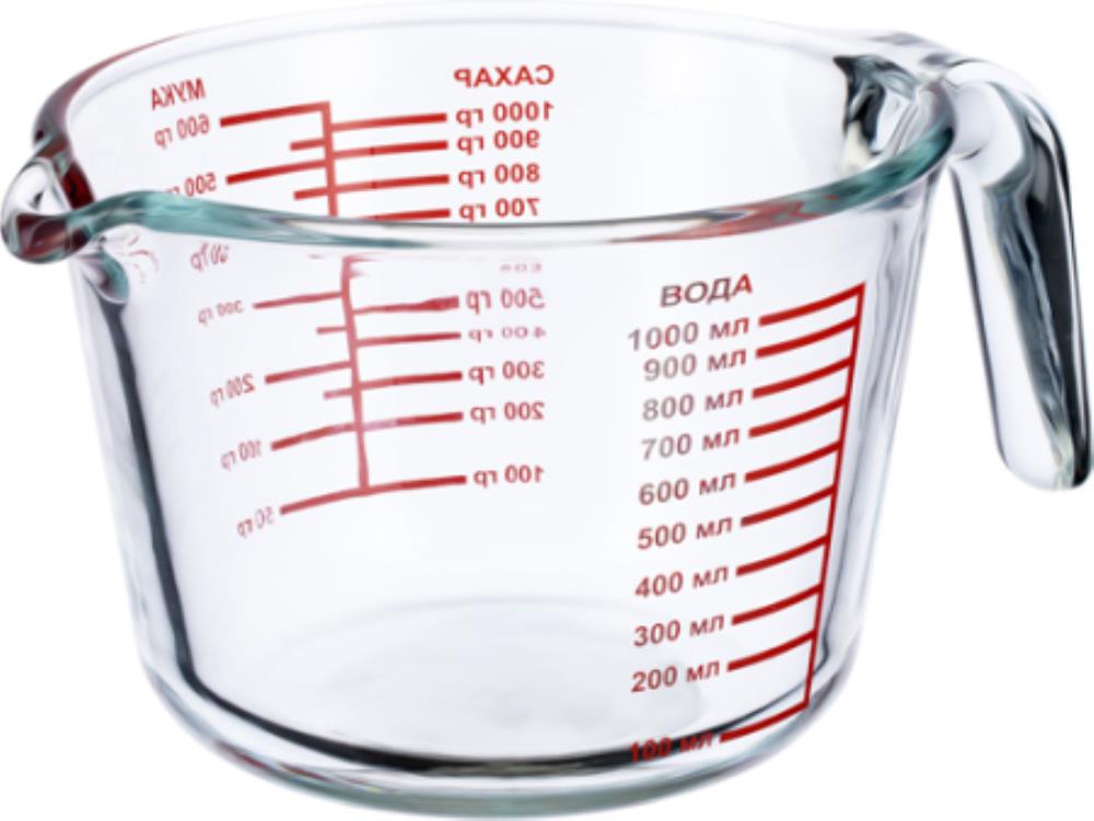 93-FR-MR-02-1000 Кувшин мерный 1,0 л, стекл. Linea Franco