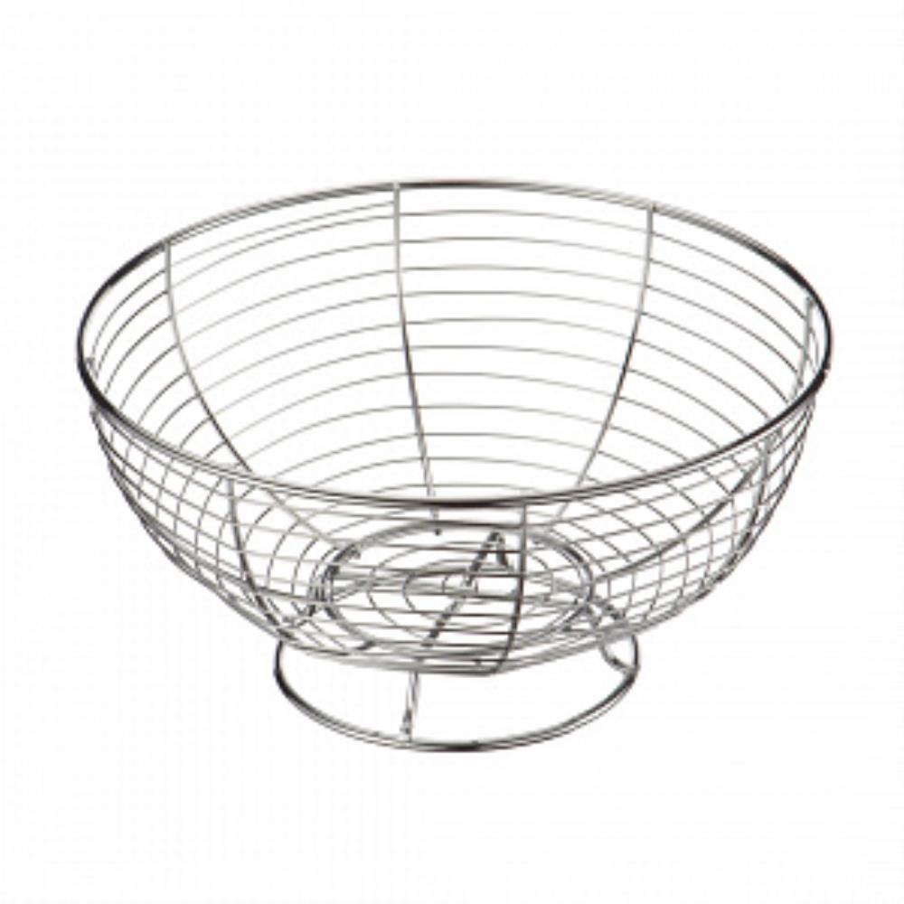 Ваза для фруктов, хром