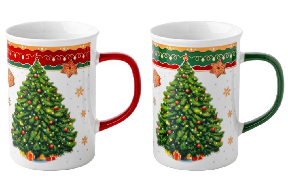 Набор 2 кружек 360 мл 11,5*7,5*11,5 см 