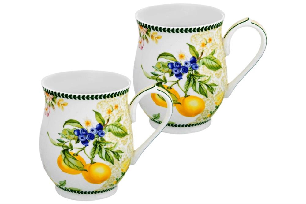 Набор 2 кружек 350 мл 11,5*8,2*10 см 