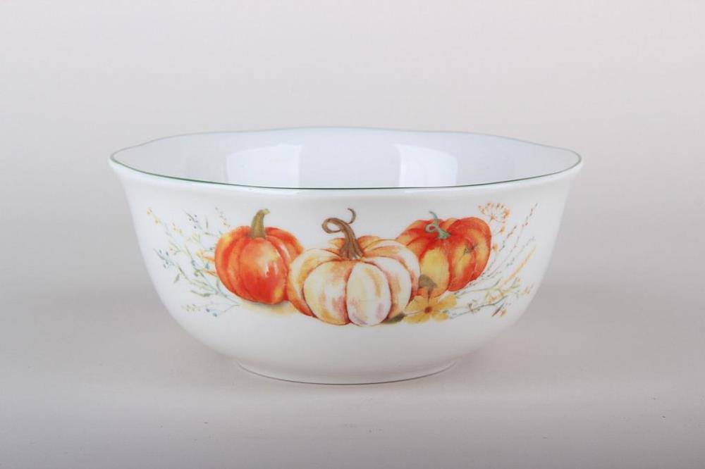 Pumpkin season Салатник 14см /450мл фарфор кратно 12 Pumpkin season Салатник 14см /450мл фарфор кратно 12