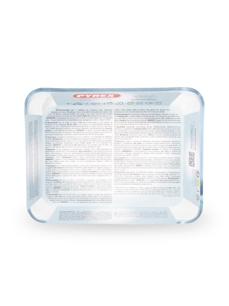 COOK&FREEZ Форма для запекания и выпечки с крышкой 1.5л 22x17x6см прямоугольная COOK&FREEZ Форма для запекания и выпечки с крышкой 1.5л 22x17x6см прямоугольная