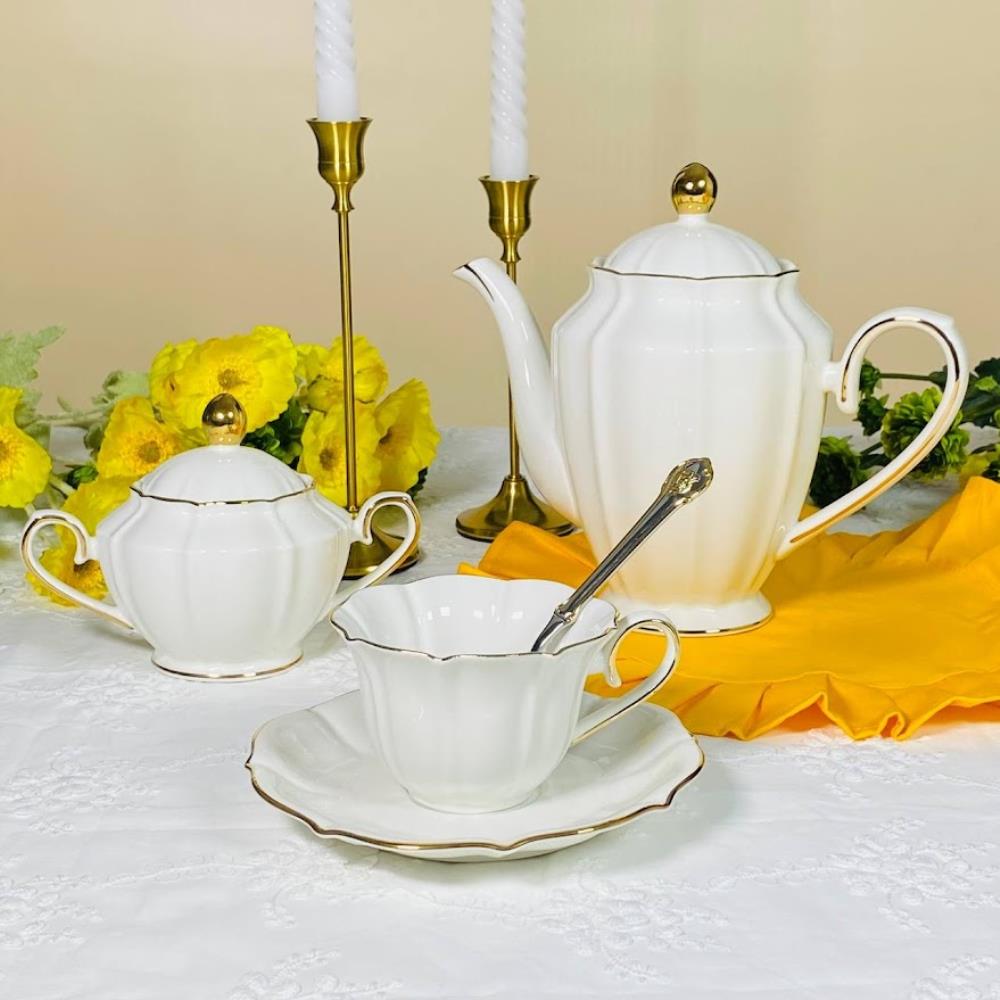 666-419 Чайный сервиз 230мл 16пр. КАМЕЛИЯ в под.уп.(х2)Фарфор