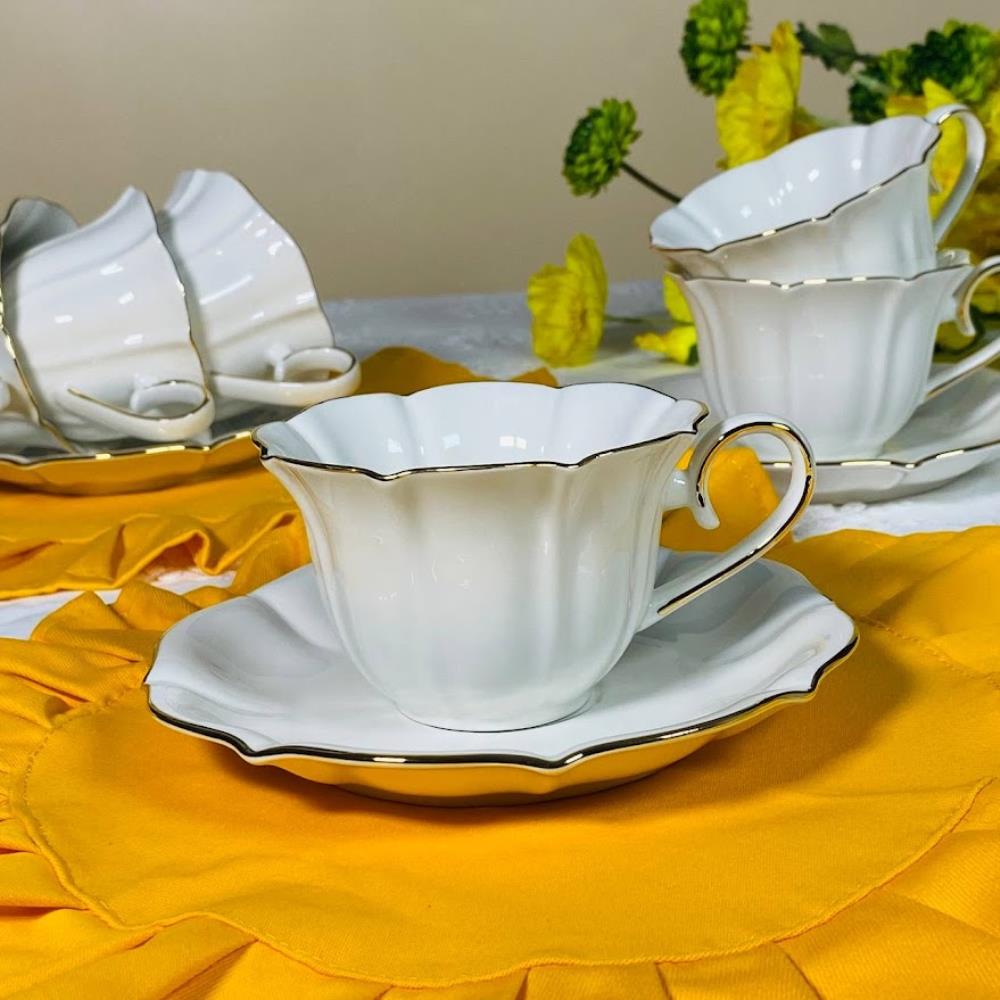 666-420 Чайный набор 230мл 12пр. КАМЕЛИЯ в под.уп.(х4)Фарфор