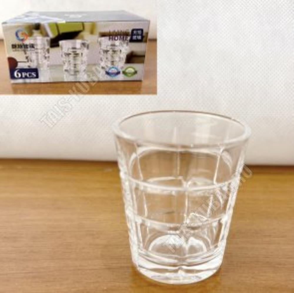 4003 LXY Набор 6 стопок 50 мл, d 46 мм,  h 60 мм