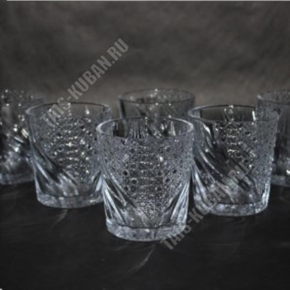 338-3 DM Набор 6 низких стаканов 270 мл, d - 8,3 см, h - 8,8 см. в упаковке