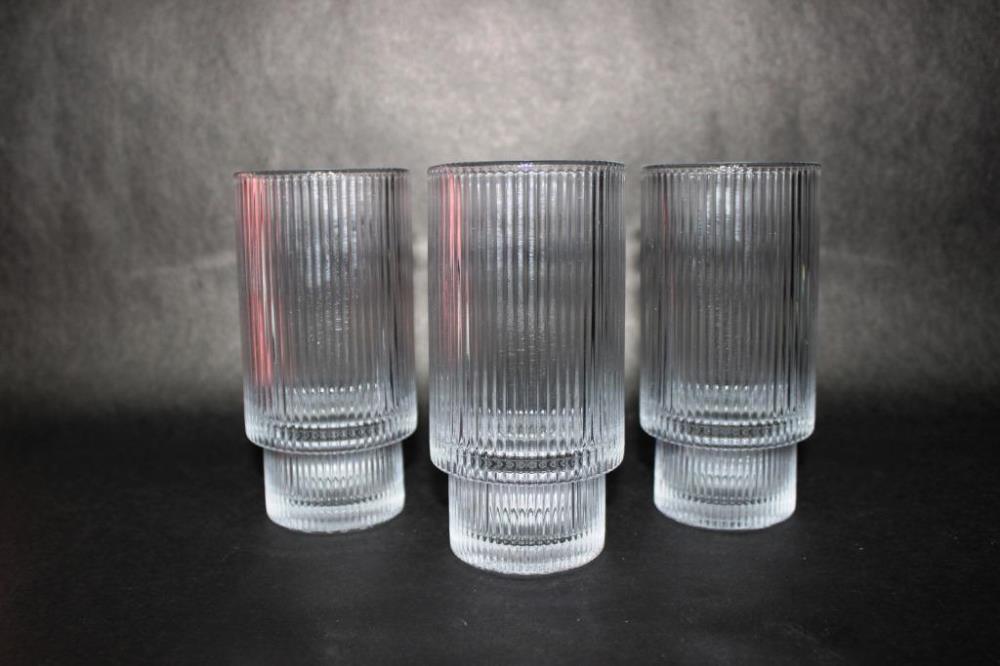 334-2 DM Набор 6 высоких стаканов 330 мл, d - 7 см, h - 14 см. в упаковке