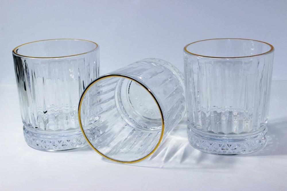 327 DM Набор 6 высоких стаканов 280 мл, d - 6,5 см, h - 13,6 см. в упаковке