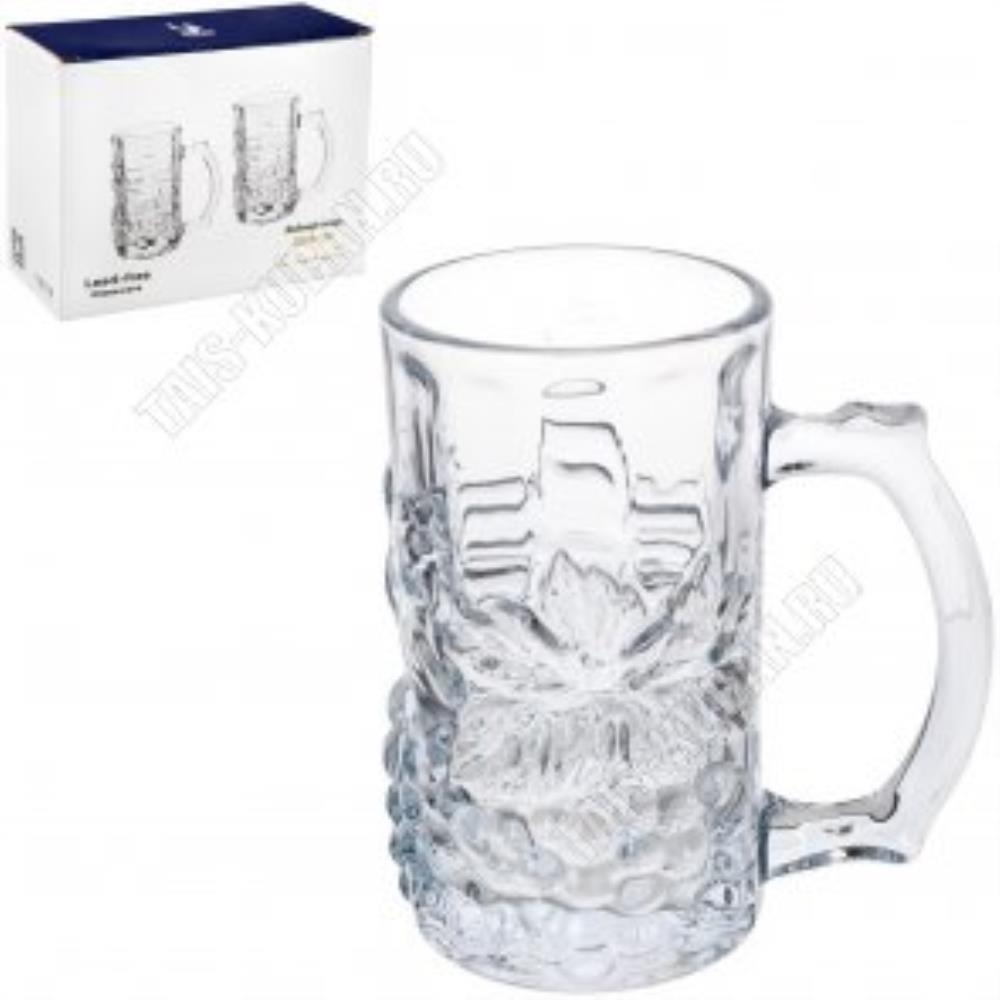 08-300 ZB Набор 2-х кружек емк. 355 мл, d - 7,4 см, h - 11,3 см. в упаковке