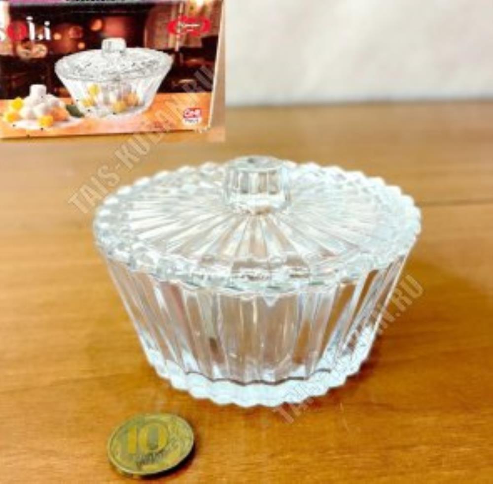 2086 RYG Солонка с крышкой h-4,5 см, d-9,5 см