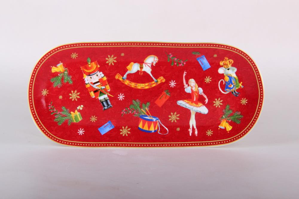 Щелкунчик и мышиный король Блюдо овальное 25х11.5см  кратно 1