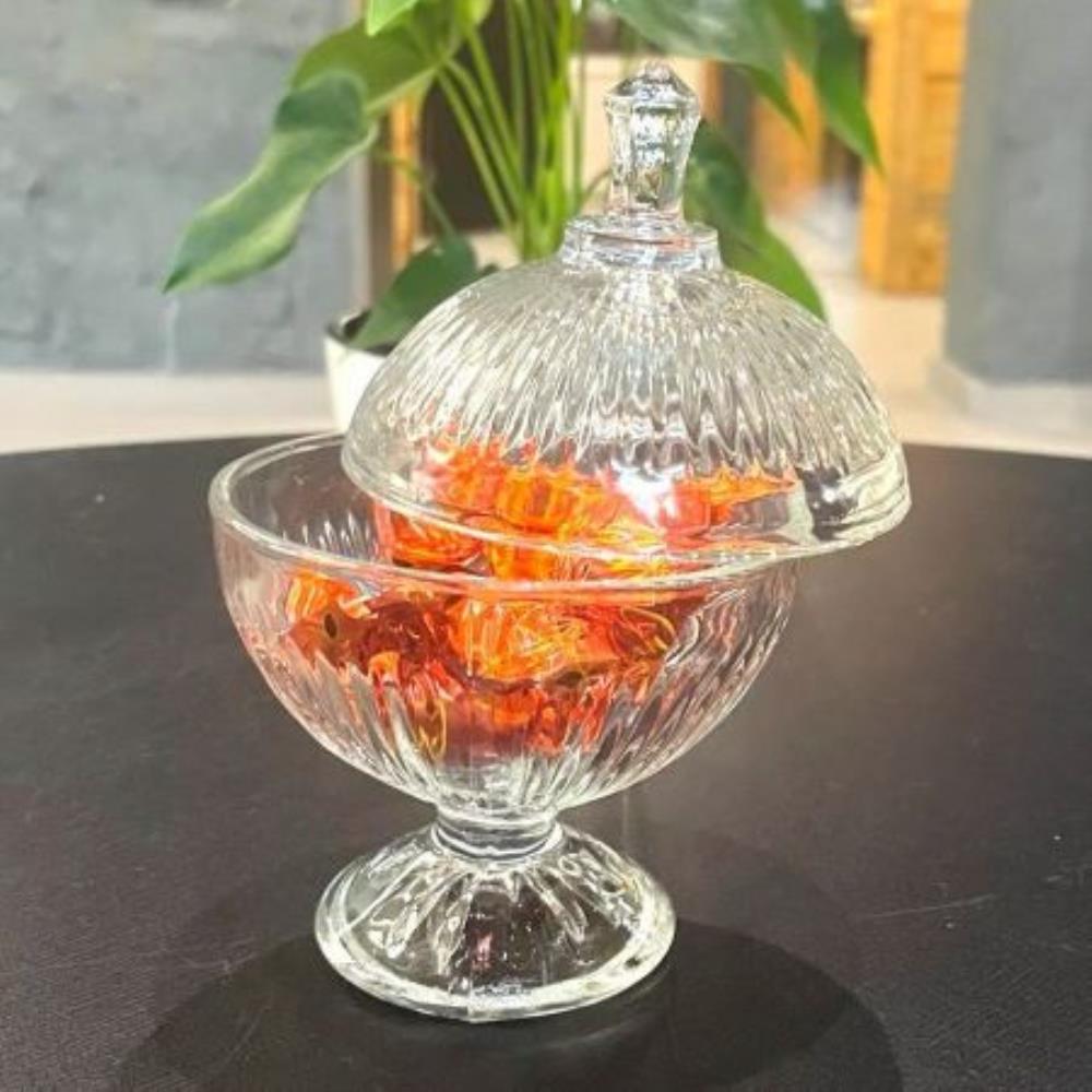 7352-1SR7352GCL Конфетница PERSIA на ножке с кр. 200 мл (х8)