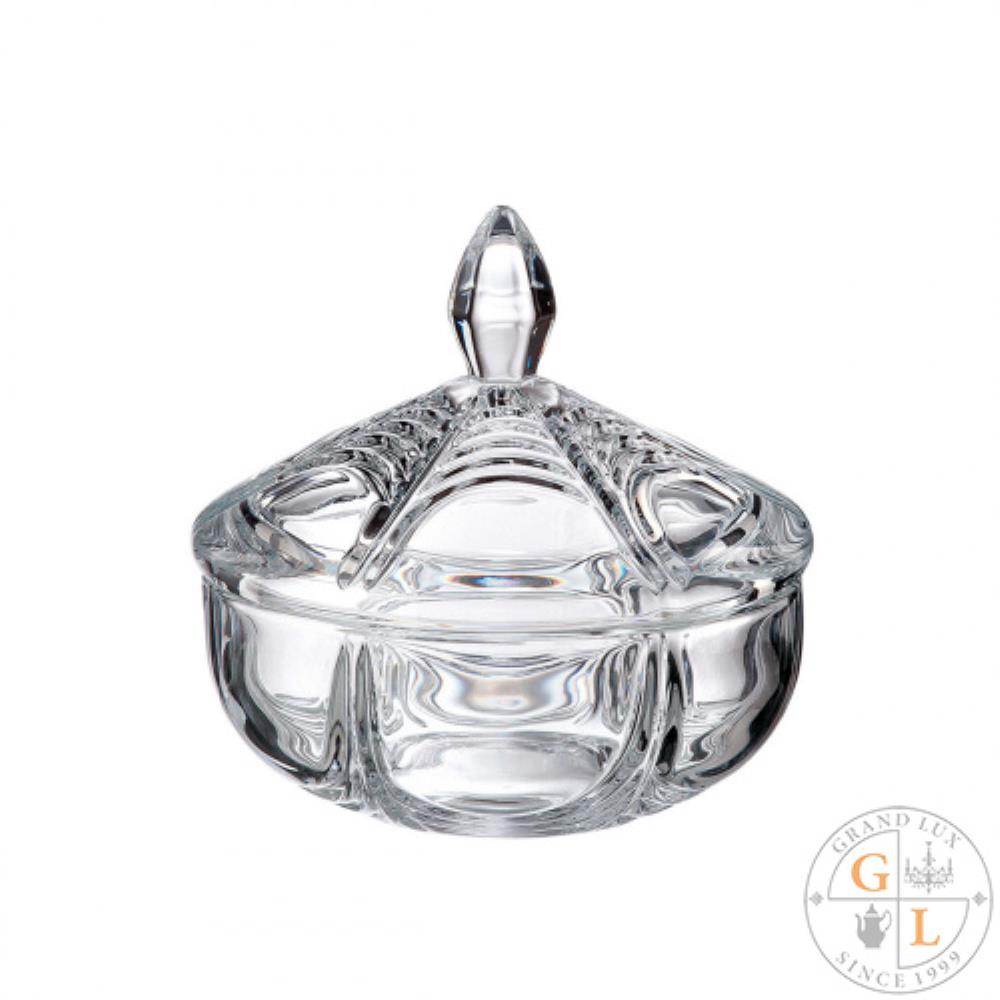 Crystalite Bohemia Orion Конфетница с крышкой 15см