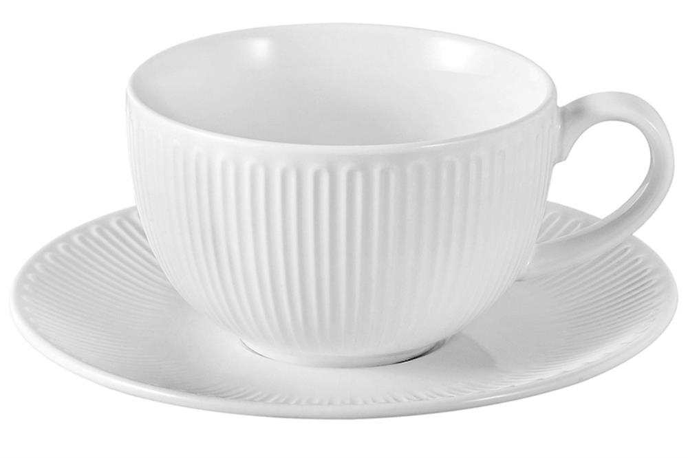 Чайная пара 4 пр. 300 мл 13*10*6,5 см «Ампир Нуво» фарфор