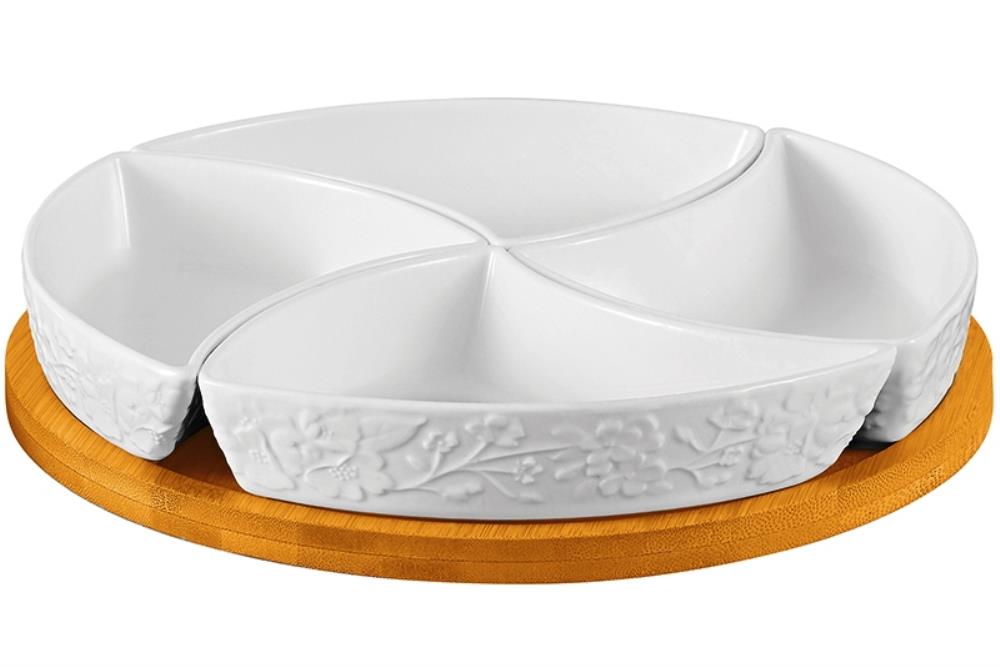 Менажница 25*25*6 см 