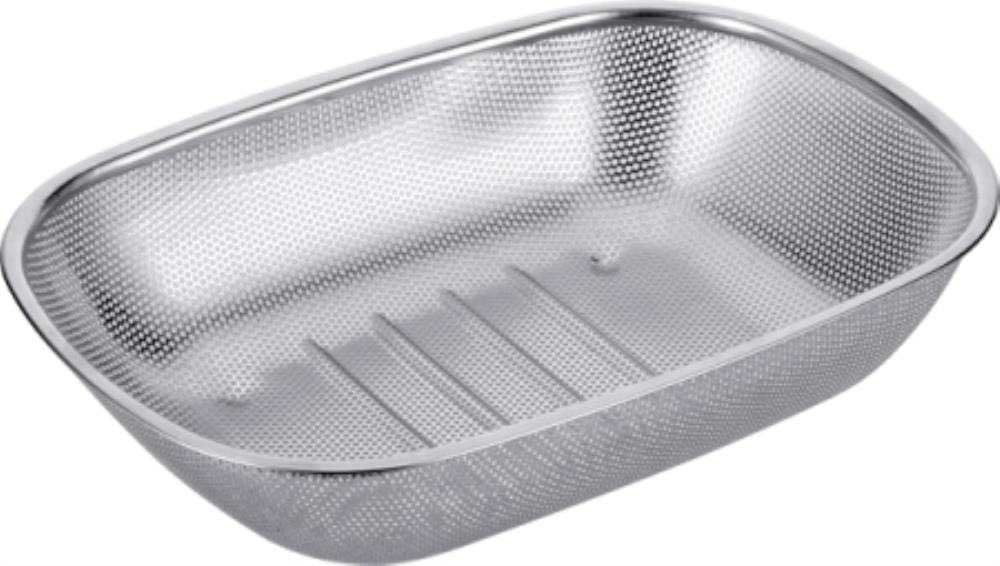 93-PRO-22-35 Дуршлаг овальный 35х24х8 см, Linea PRONTO нержавеющая сталь