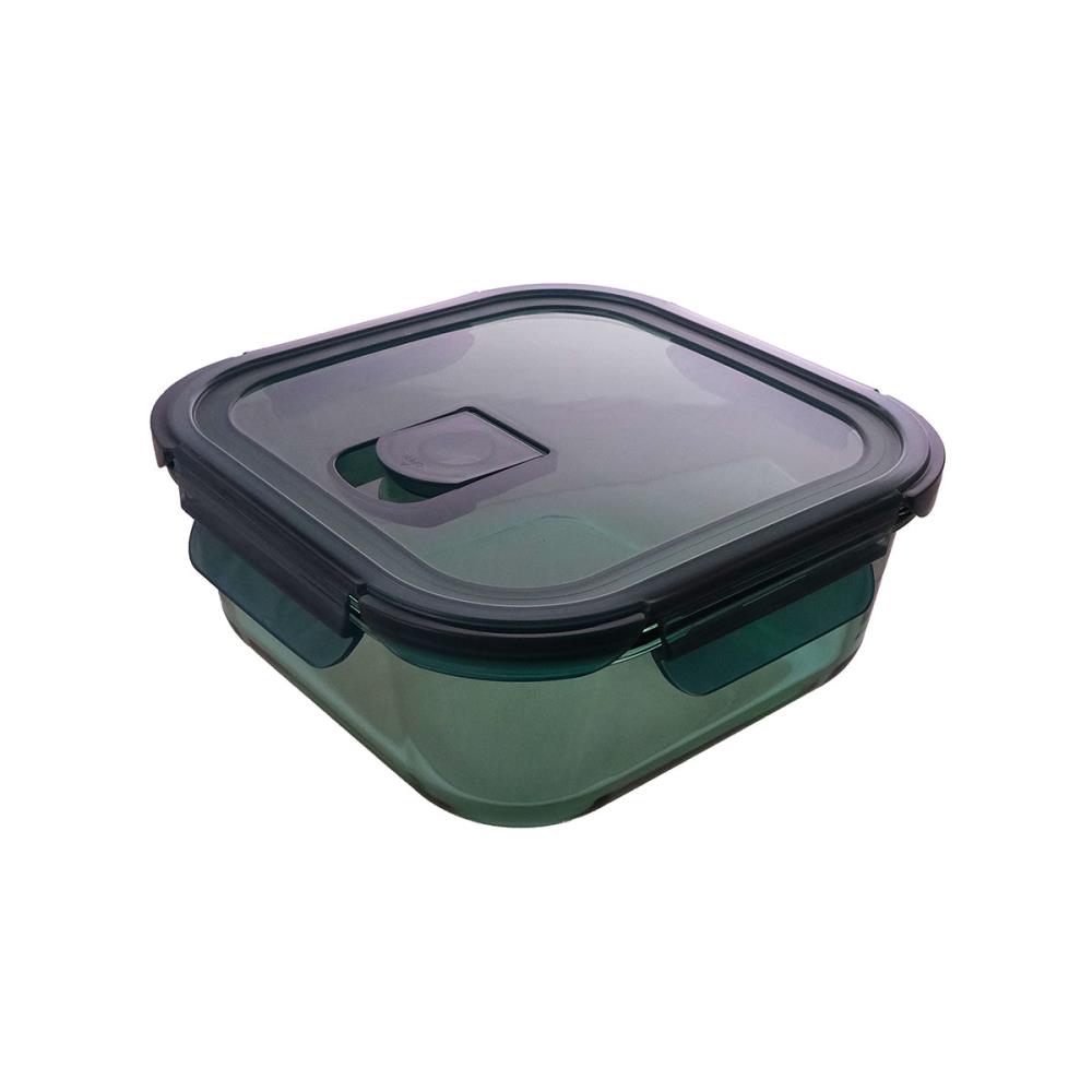Repast Comfort Контейнер квадратный с крышкой зеленый, 1200 мл Repast Comfort Контейнер квадратный с крышкой зеленый, 1200 мл