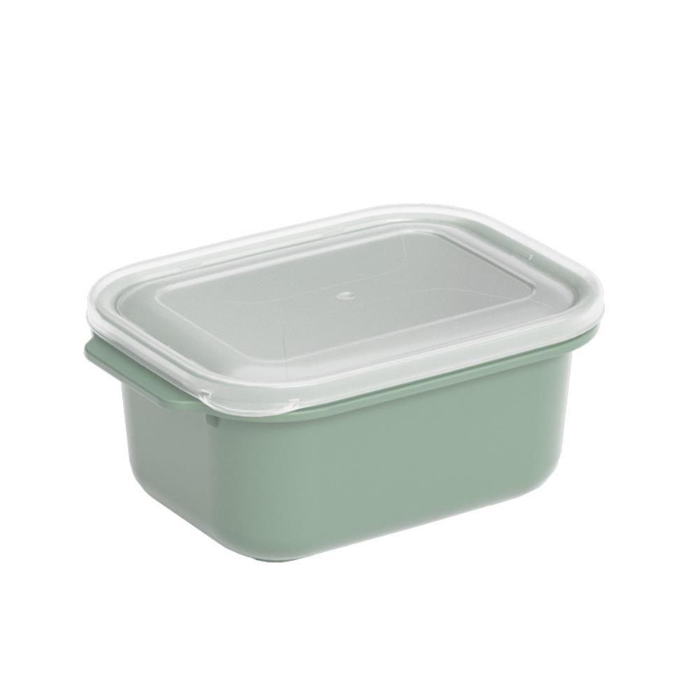 Прямоугольный контейнер 2000 мл оливковый 155*225*95 (24)