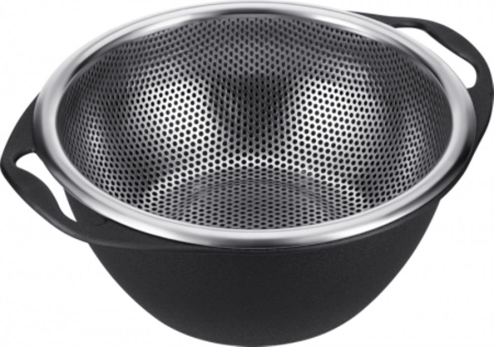 93-PRO-37-19 Набор 2 предмета, дуршлаг, миска с ручками 19 см, Linea PRONTO