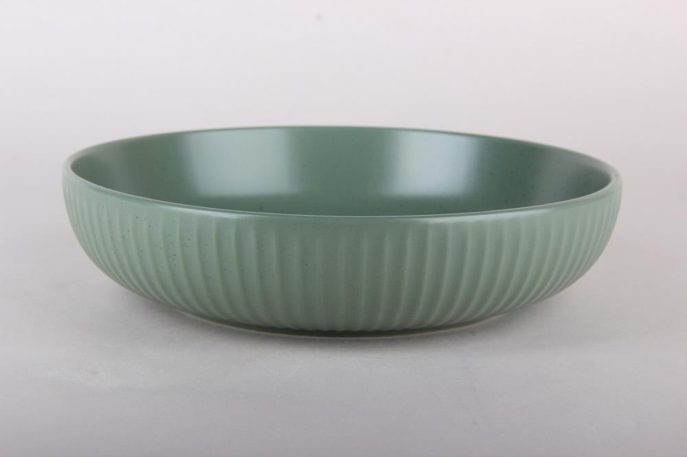 Costa(green) Тарелка глубокая 21.5см/1200мл керамика кратно 6 Costa(green) Тарелка глубокая 21.5см/1200мл керамика кратно 6