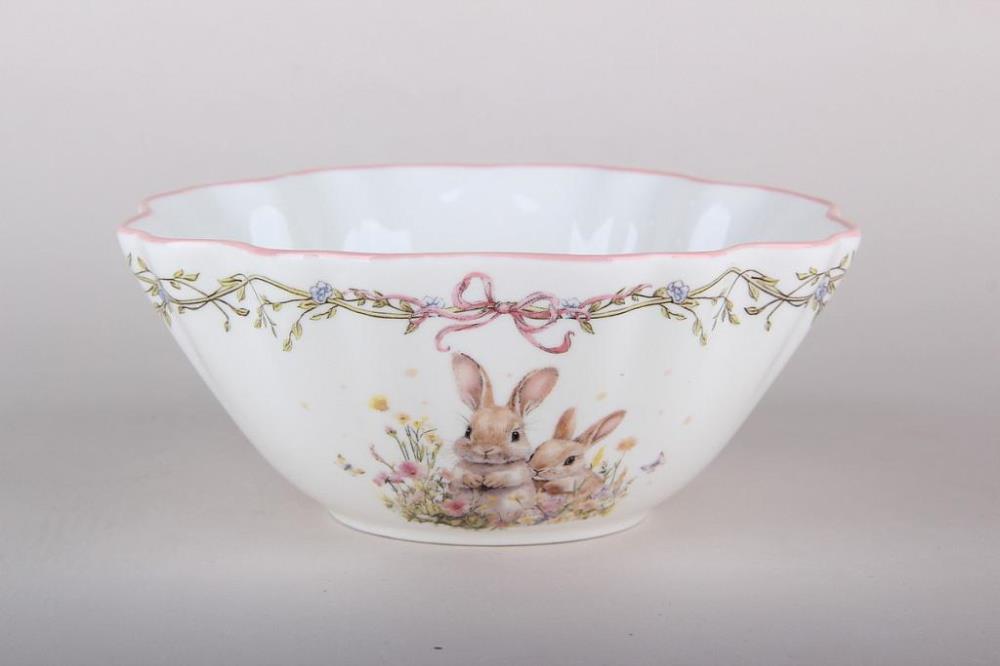 Пасхальный кролик Салатник 16см/600мл  кратно 1