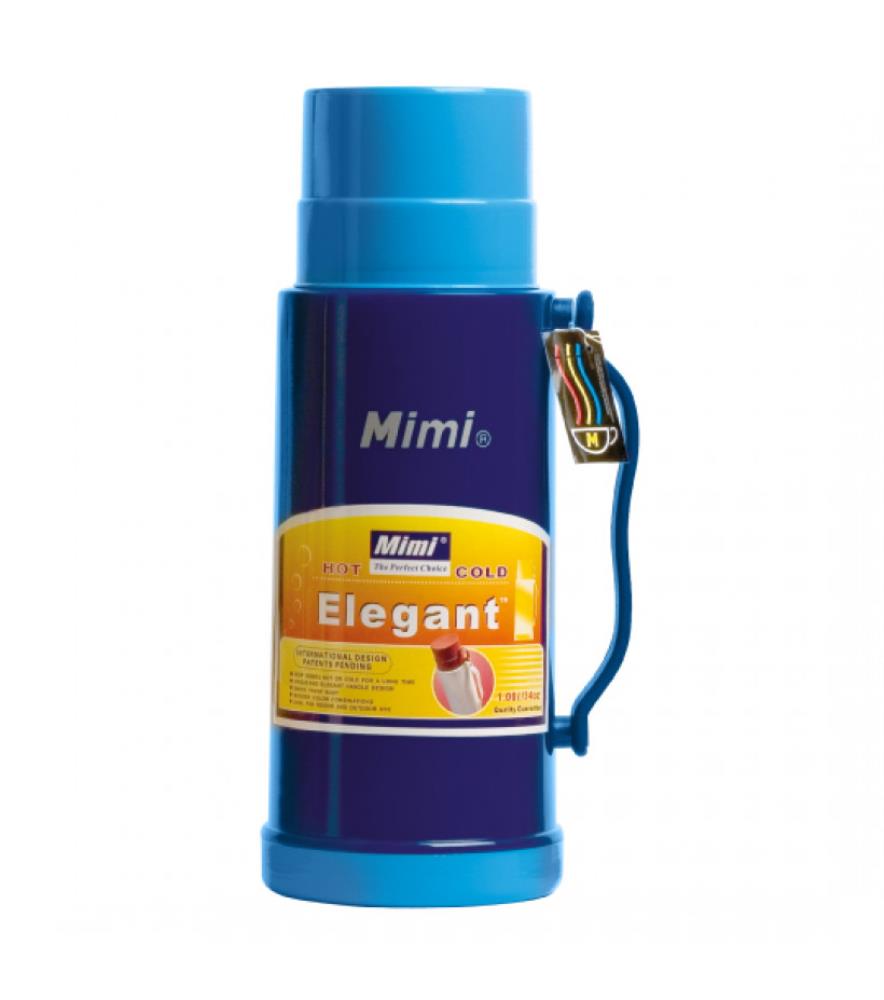 Термос Mimi серии ELEGANTс узким горлом со стекл.колбой 1,0л