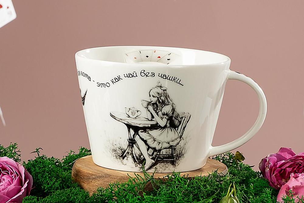 Безумное чаепитие Кружка 500мл ф.дерби п/уп фарфор кратно 1