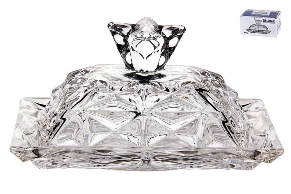 Масленка Стекло  12*15 см кратно 1