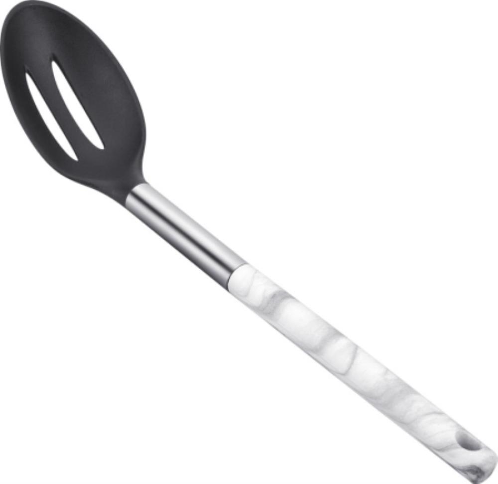 93-TO-OT-02 Ложка кулинарная с прорезями 34х6,7 см, Linea OTTIMO Полипропилен , нержавеющая сталь , нейлон 93-TO-OT-02 Ложка кулинарная с прорезями 34х6,7 см, Linea OTTIMO Полипропилен , нержавеющая сталь , нейлон