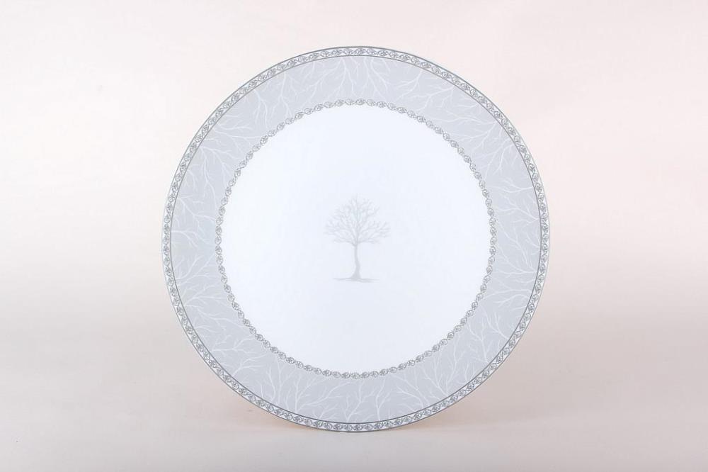 Сильва Тарелка обеденная 26.5см стеклокерамика кратно 6