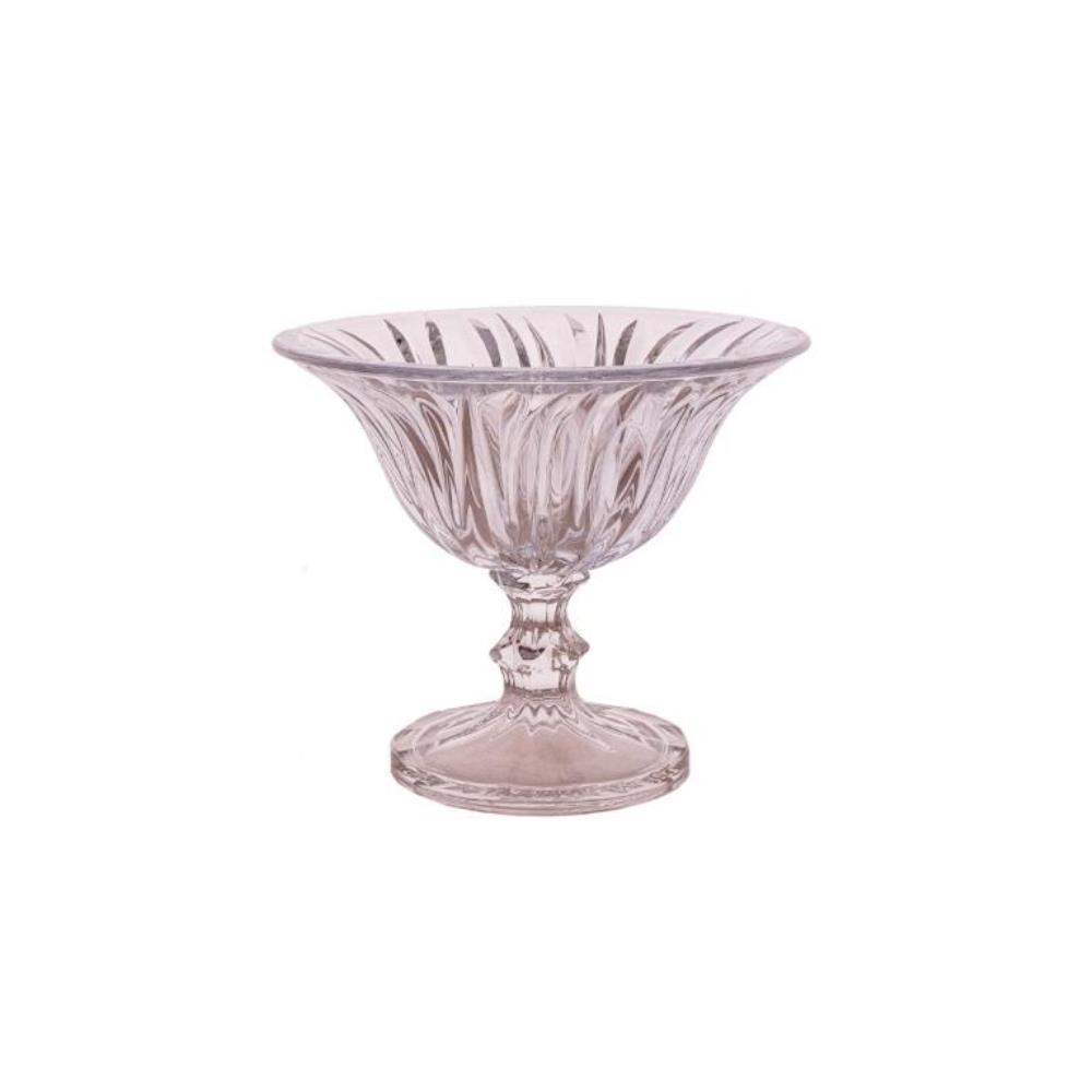 AS Crystal Flame Конфетница на ножке 13 см